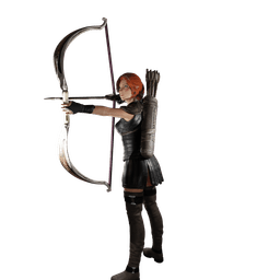 Female Fantasy Ranger v2.0 3d model
