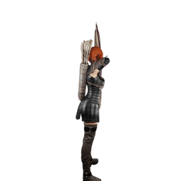 Female Fantasy Ranger v2.0 3d model