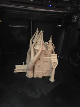 Part of the castle - entrance gate 3d model