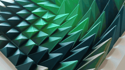 3D Wall Sculpture, The Valley 3d model