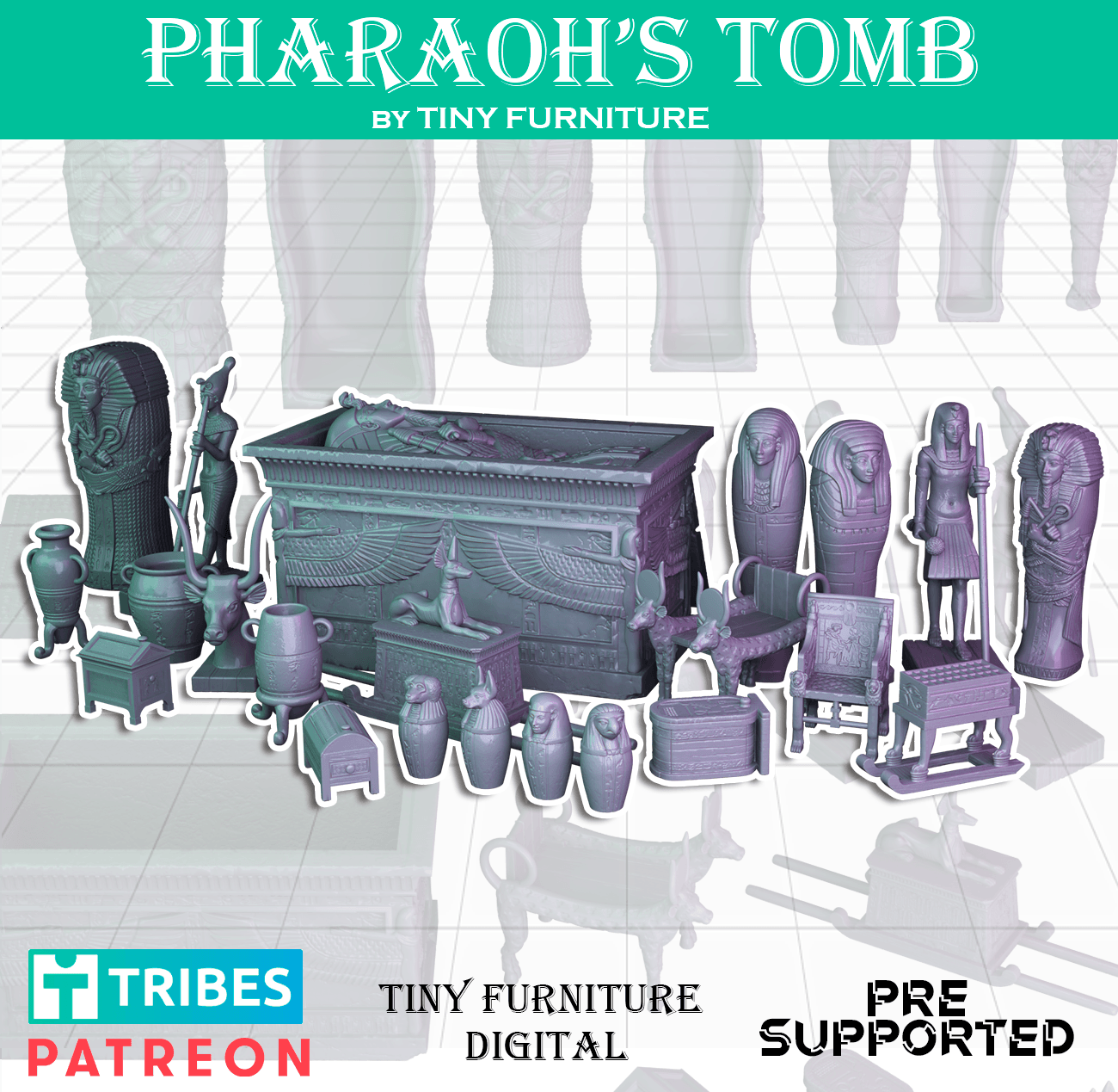Pharaoh's Tomb 3d model