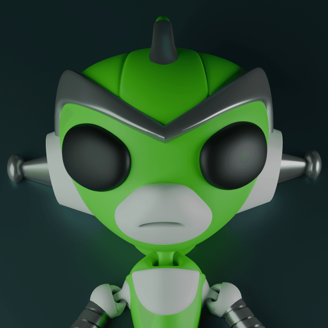 Flexi Robot Monkey 3d model