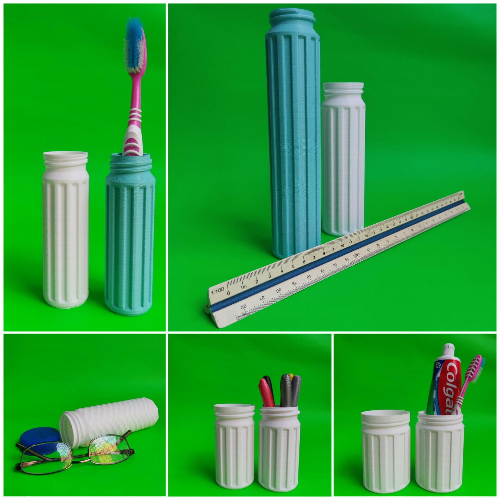 fast print multipurpose containers 3d model