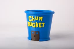 Chum Bucket Inspired Popcorn Bowl - Cartoon Snack Holder 3d model