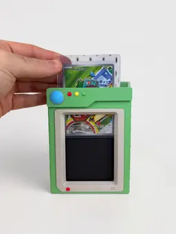 CARDBOY Pokedex Card Holder (Toploader, Mag Case, Graded and 4x6 Photos) 3d model