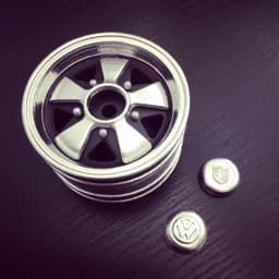 "Fuchs" Style wheels for Tamiya M-Chassis Cars 3d model