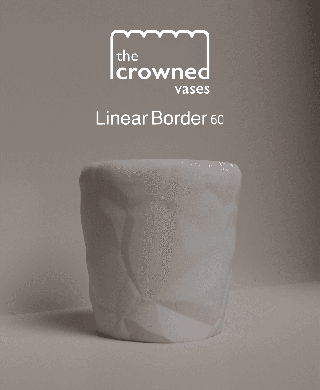 The Crowned Vases - Linear Border 60 3d model