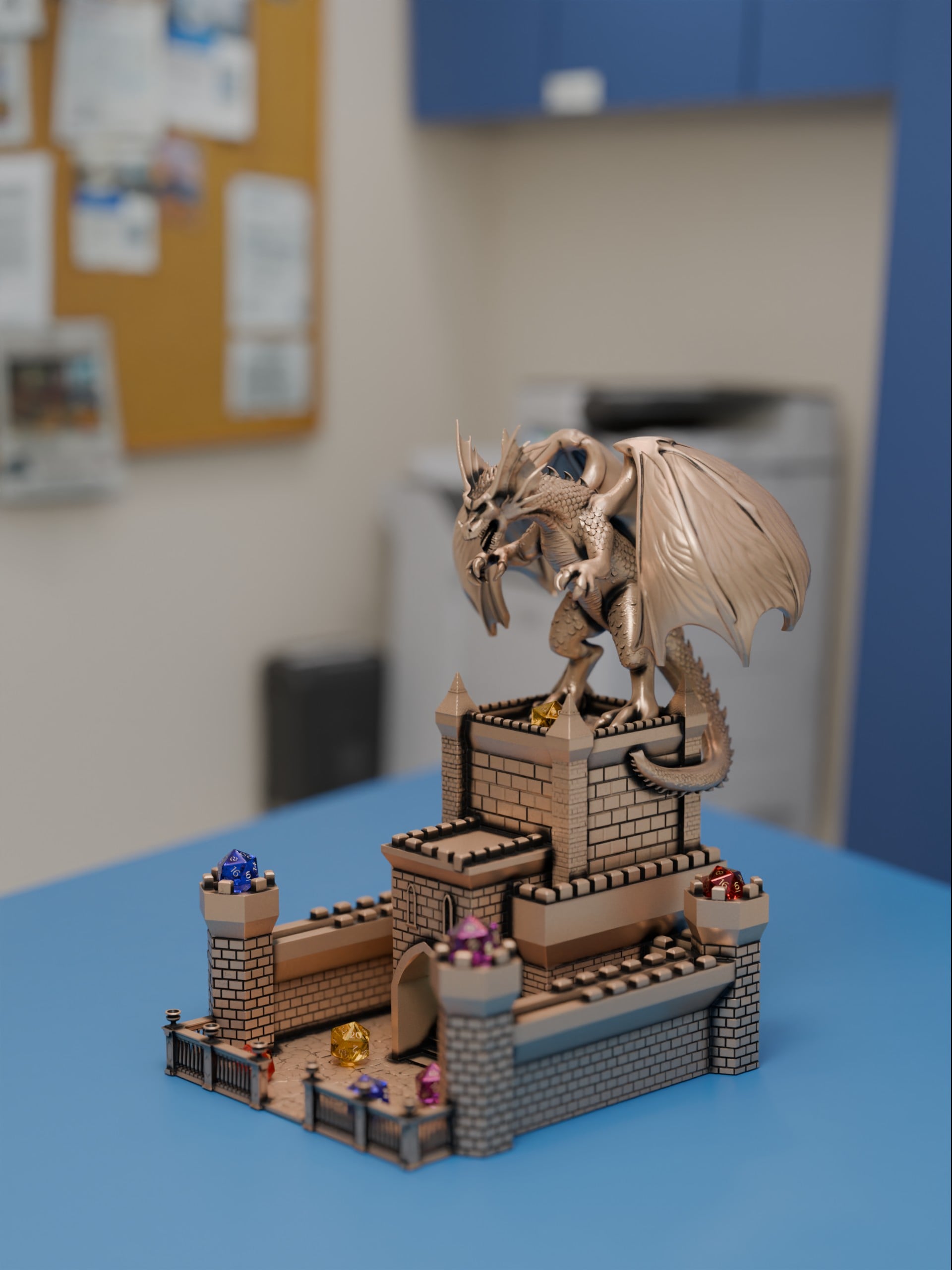 Dragon Dice Tower 3d model