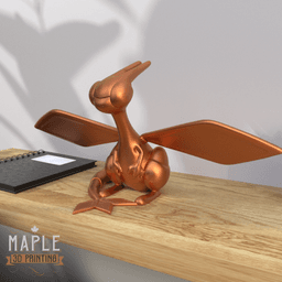 330. Flygon - Ornamental & Basic - Pokemo 3d model