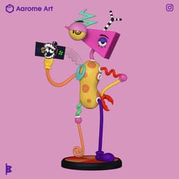 Zooble The Amazing Digital Circus 3d model