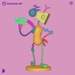 Zooble The Amazing Digital Circus 3d model