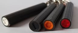 EDC Bit Tube – End Caps for Dog Poop Bag Rolls 3d model
