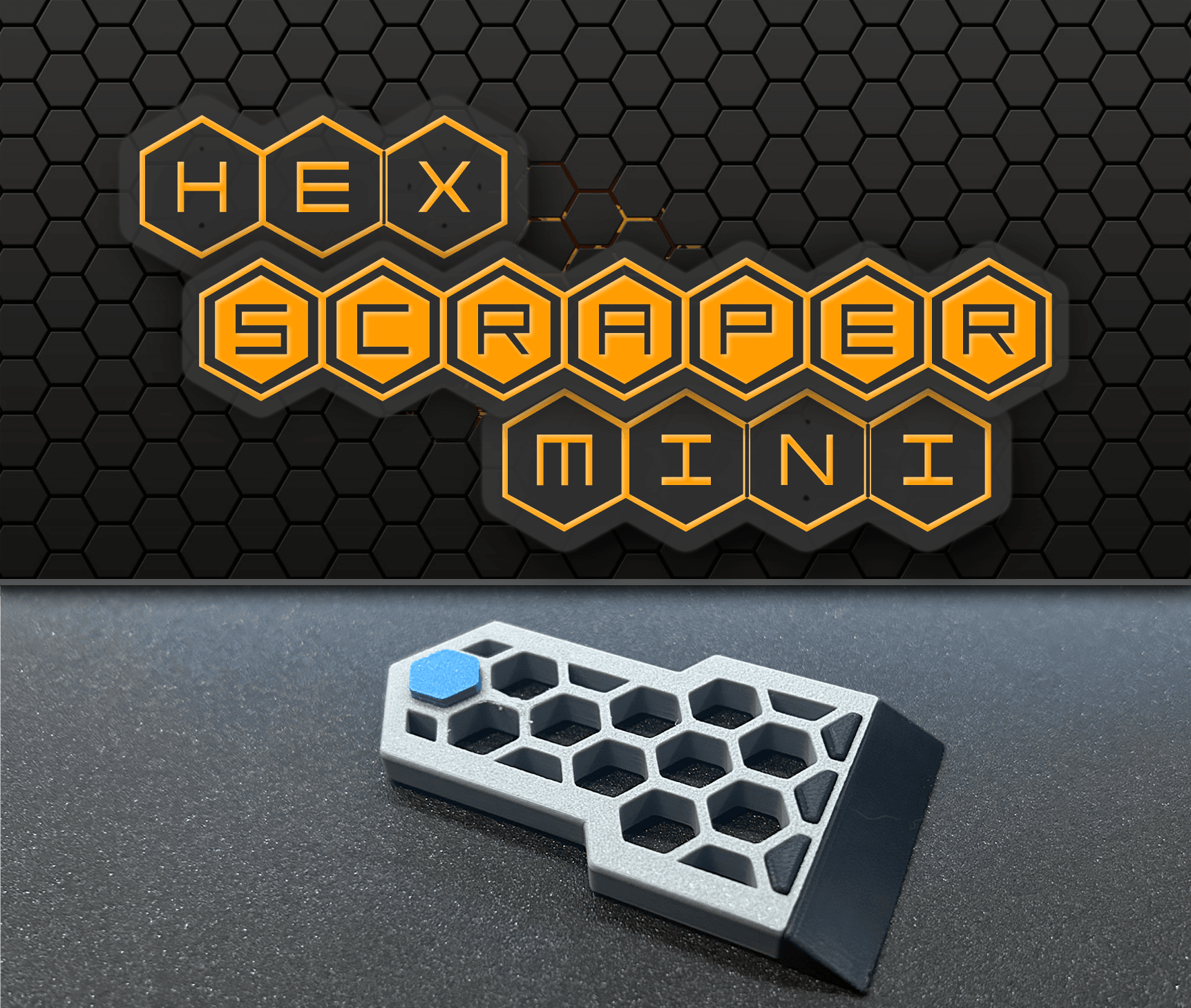 HexScraper MINI w/Replaceable Blade 3d model