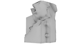 Gold Leaf on Marble 3d model