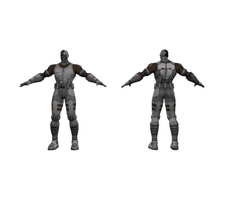 Victor Stone Teen Titans Cyborg 3d model