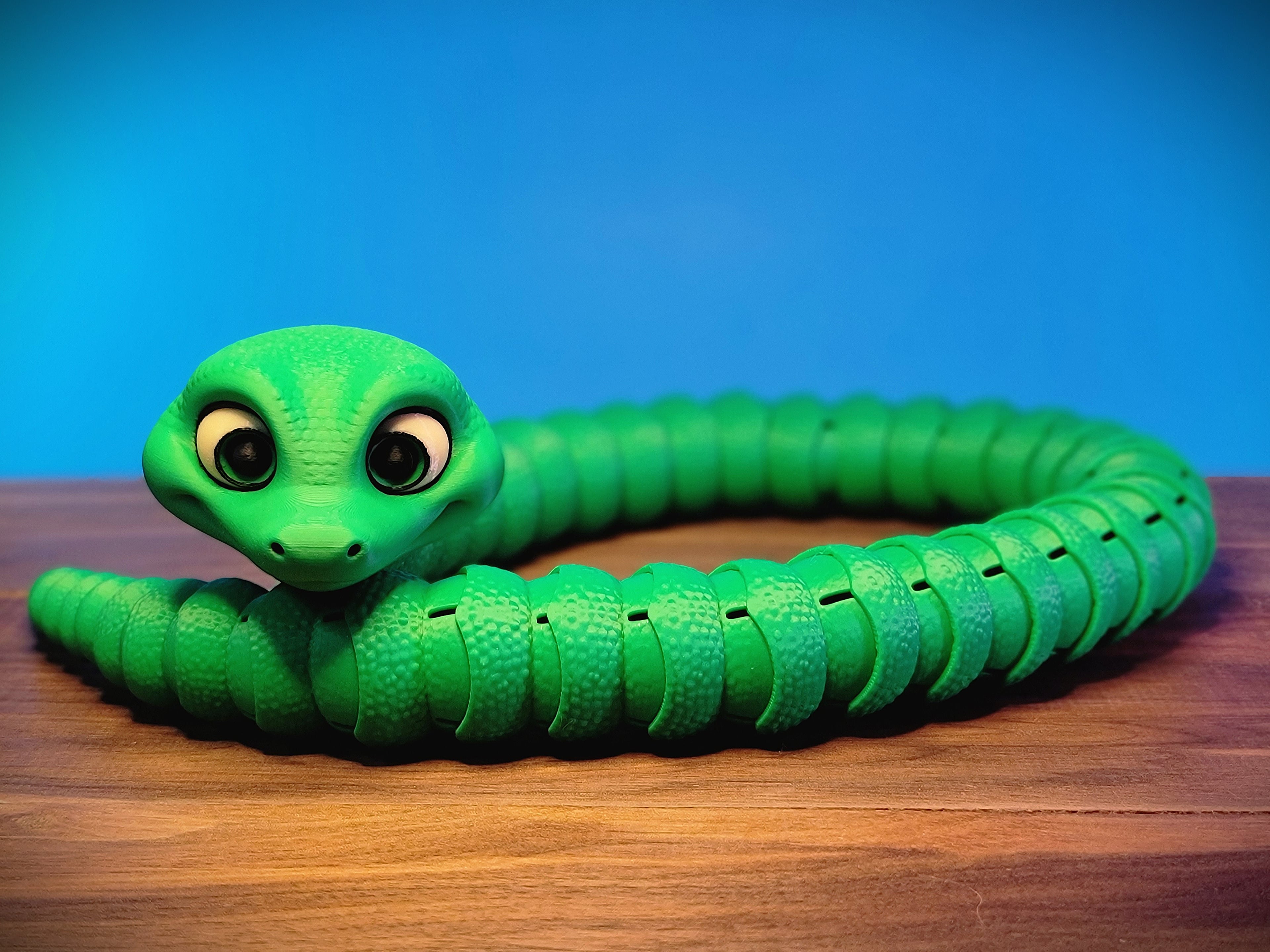 Mr Snake The Poseable Flexi 3d model