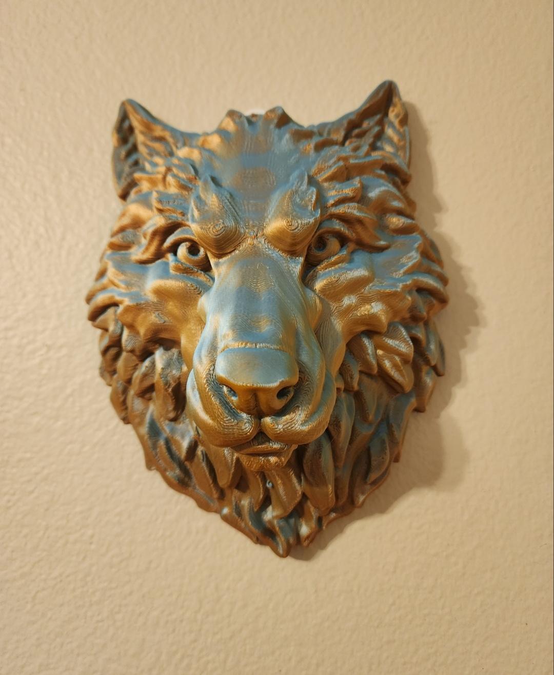 Wolf - Wall Decoration 3d model