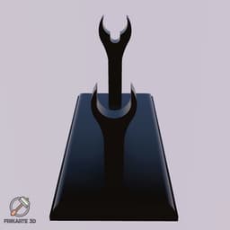 Replica Gun Display Stand 3d model