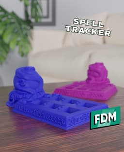 RPG - Spell Tracker 3d model