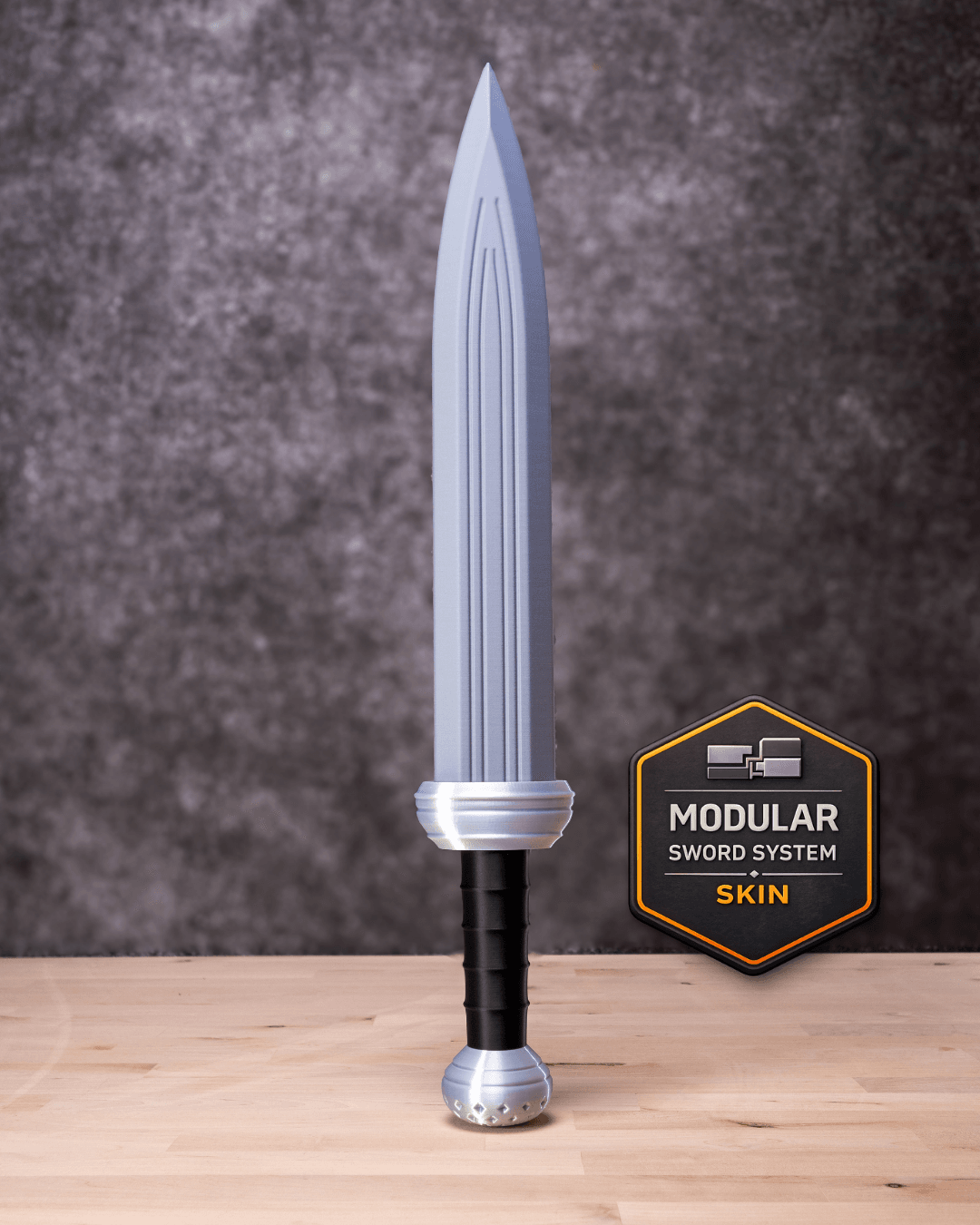 Short Sword 1 Modular Kit | No Supports, No AMS, No Glue 3d model
