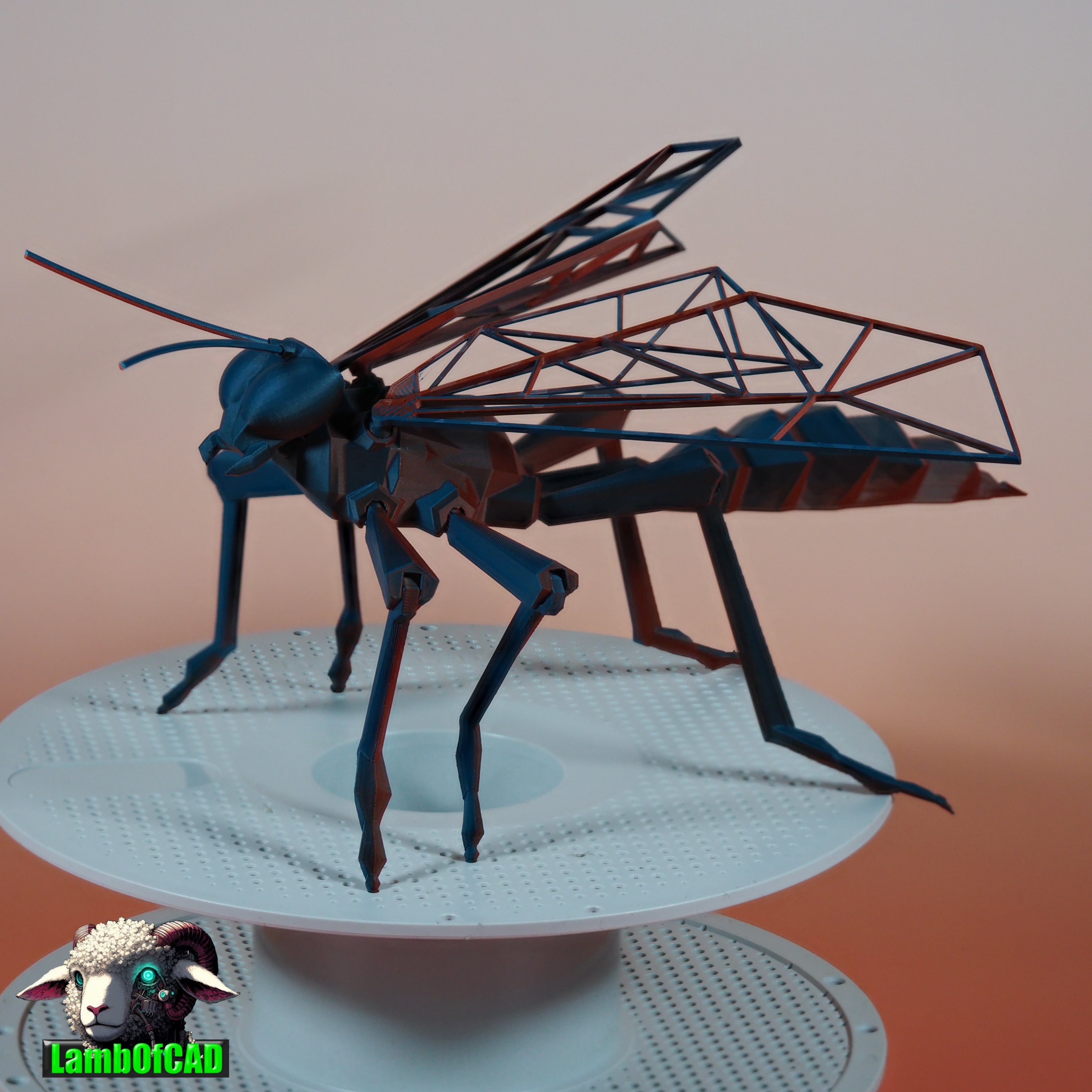 Low Poly Hornet 3d model