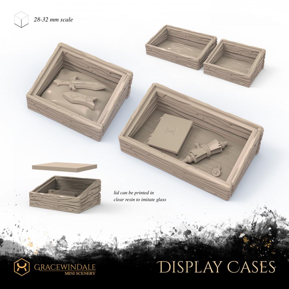 Display Cases 3d model