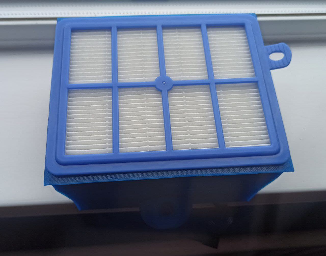 Housing for HEPA + Active Carbon Filter for 3D Printer Enclosure 3d model
