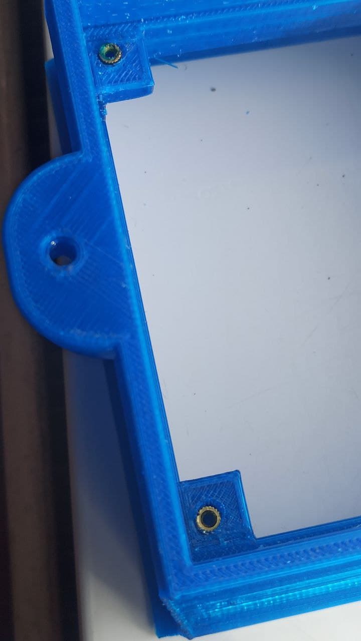 Housing for HEPA + Active Carbon Filter for 3D Printer Enclosure 3d model