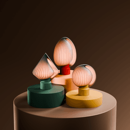 Shell Kinetic Shade Design Series 3d model