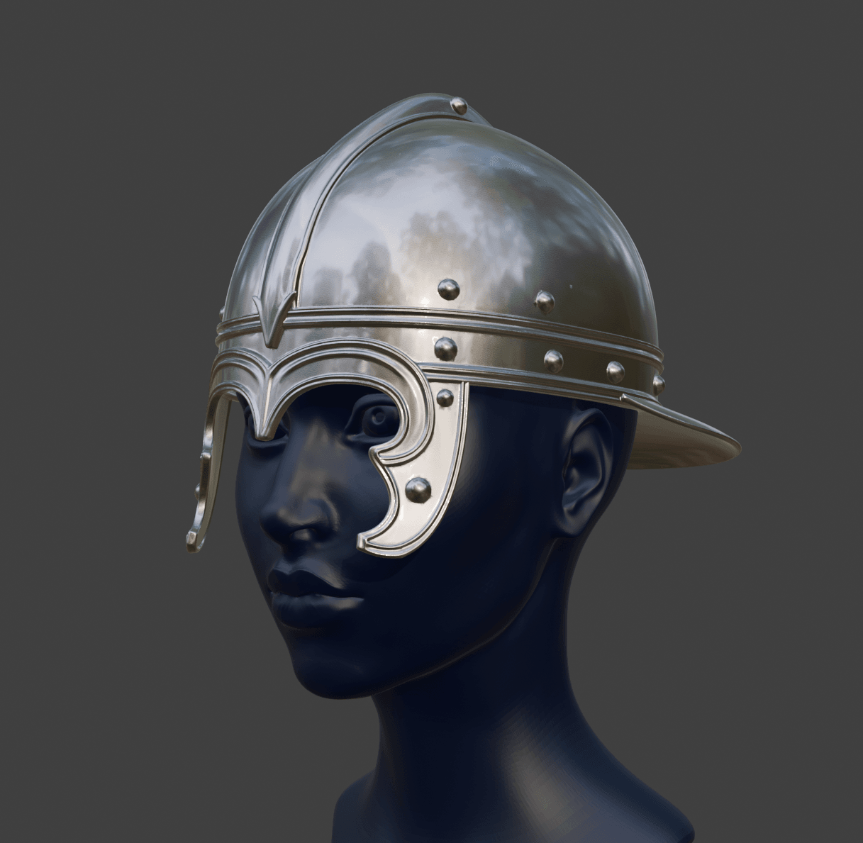 Roman Guard Helmet 3d model