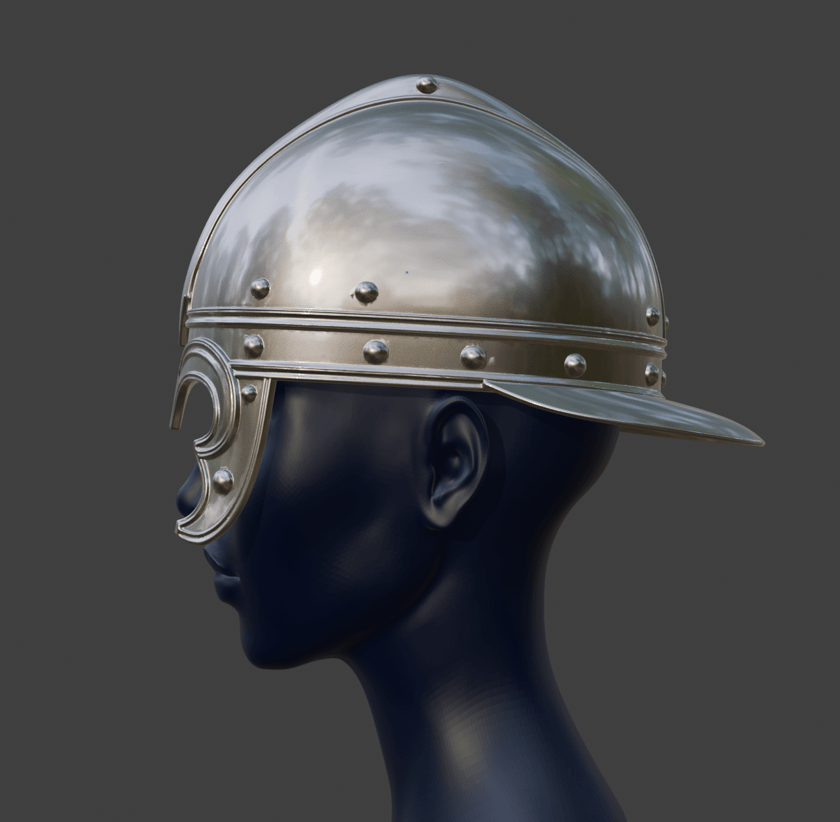 Roman Guard Helmet 3d model