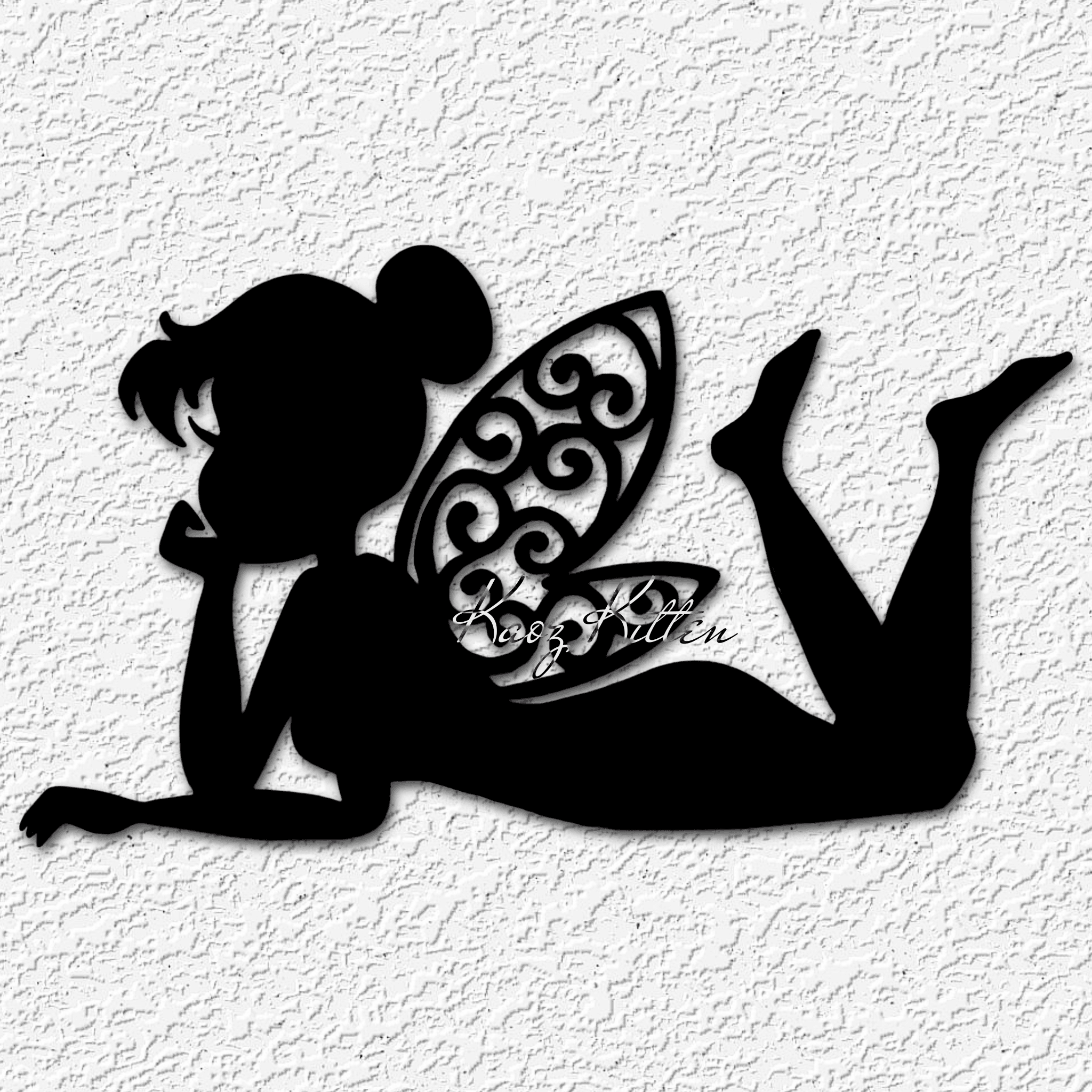 forest fairie wall art garden fairy home decor 3d model
