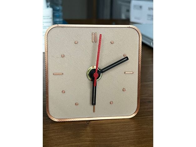 quartz watch 3d model