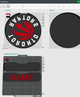Toronto Raptors Sign – LED Strip Compatible 3d model