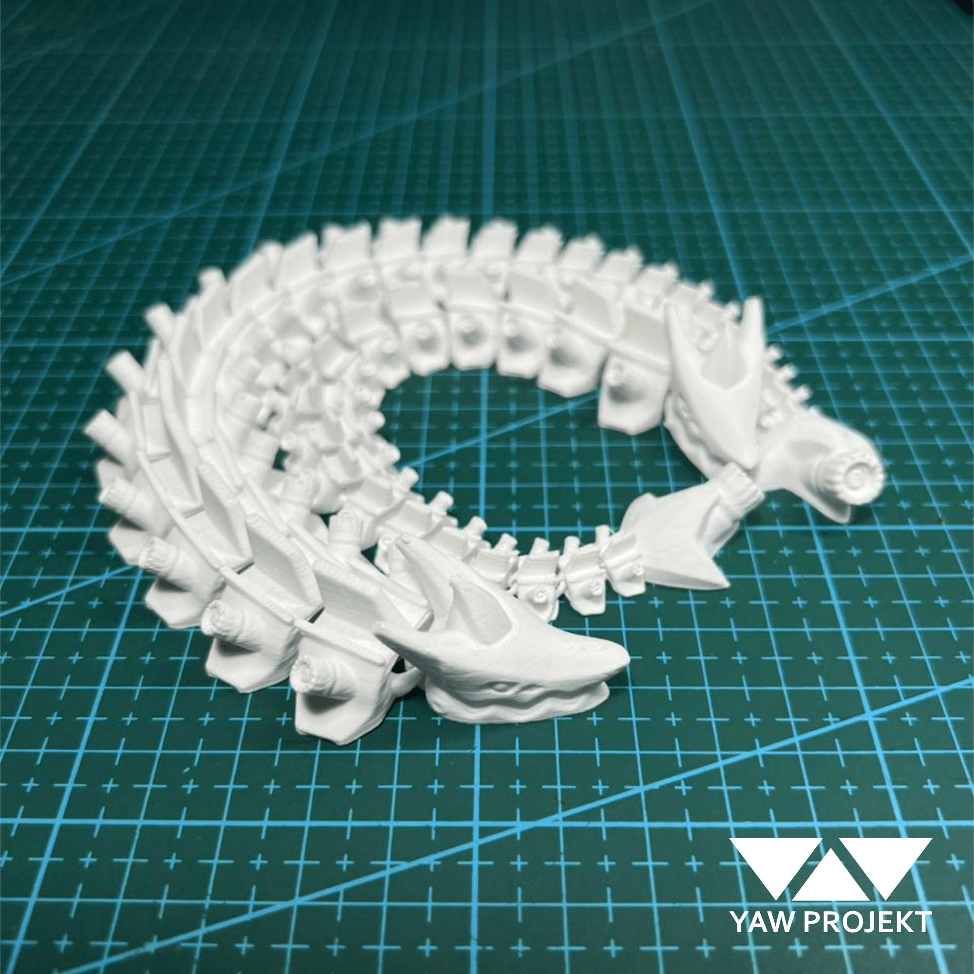 Flexi Mecha Dragon 3d model