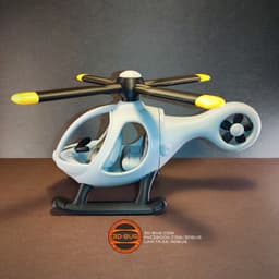 Toy Helicopter "Heliquito" 3d model