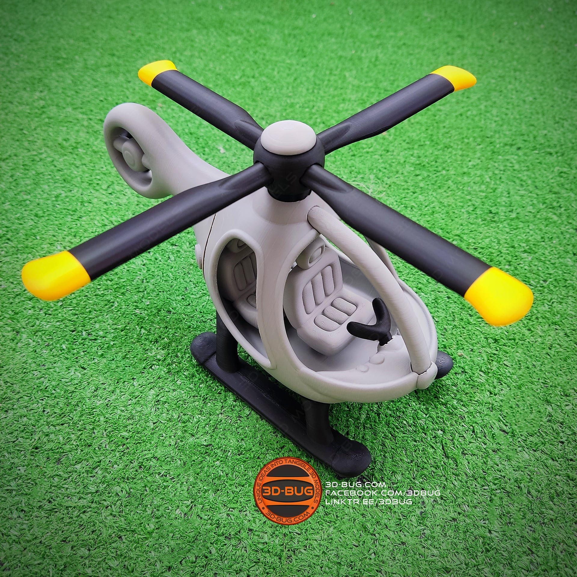 Toy Helicopter "Heliquito" 3d model