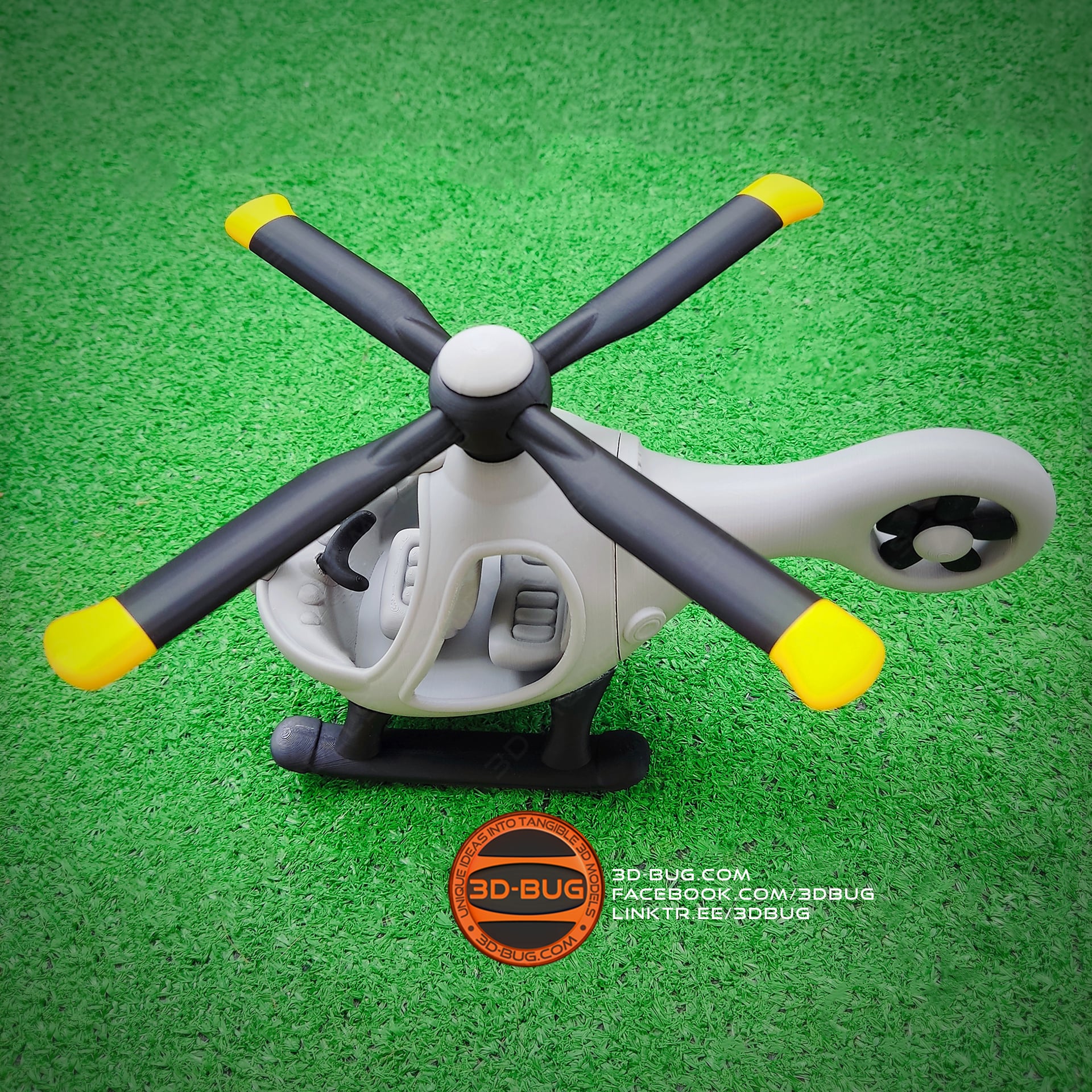 Toy Helicopter "Heliquito" 3d model