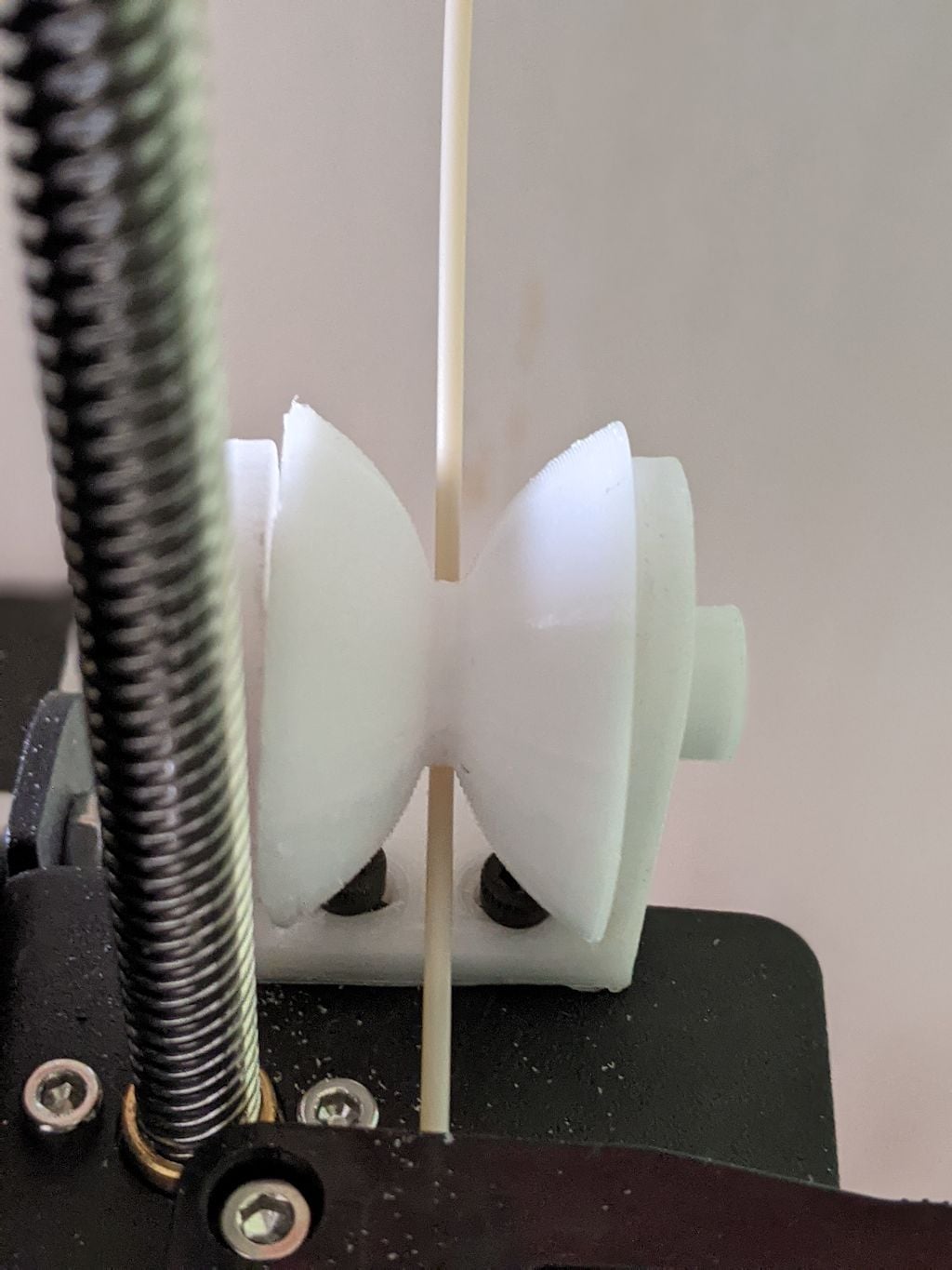 Voxelab Aquila Filament Feed Pulley, no bearing needed. 3d model