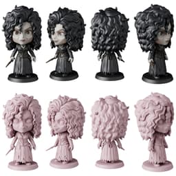 Harry Potter STL Files - Harry Hermione Ron - Wizarding World 3D Print Models 3d model