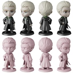 Harry Potter STL Files - Harry Hermione Ron - Wizarding World 3D Print Models 3d model