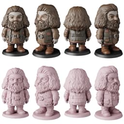 Harry Potter STL Files - Harry Hermione Ron - Wizarding World 3D Print Models 3d model