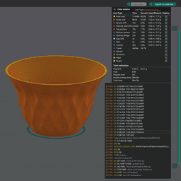 Diamond pattern vessels 3d model
