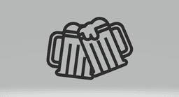 Beer 2D Art.stl 3d model