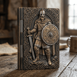 Viking Warrior Book Box 3d model