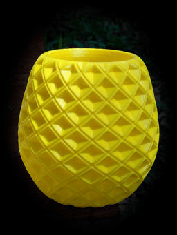 Pineapple Vase - Bromel Vase 3d model