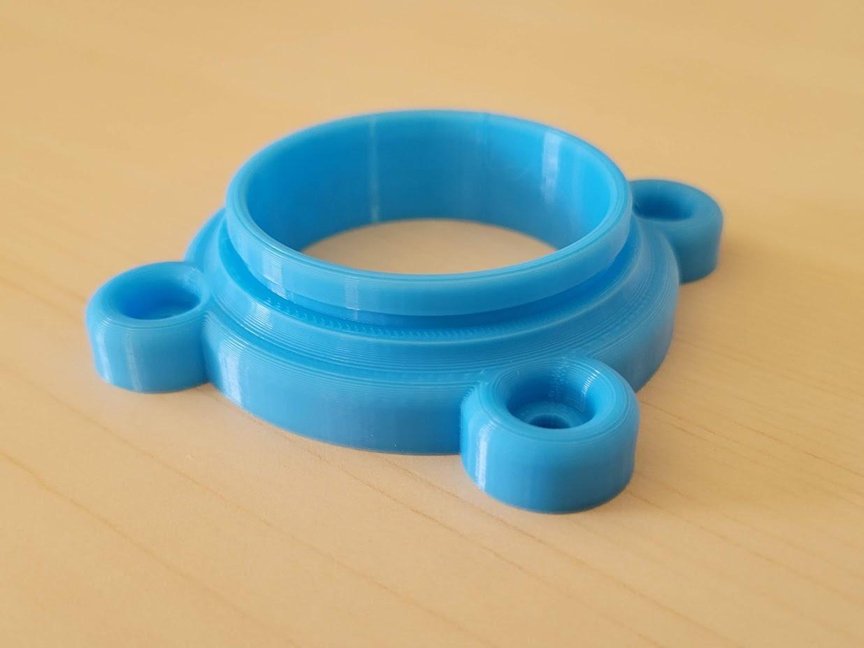 Hamster Tube Wall Connector 3d model