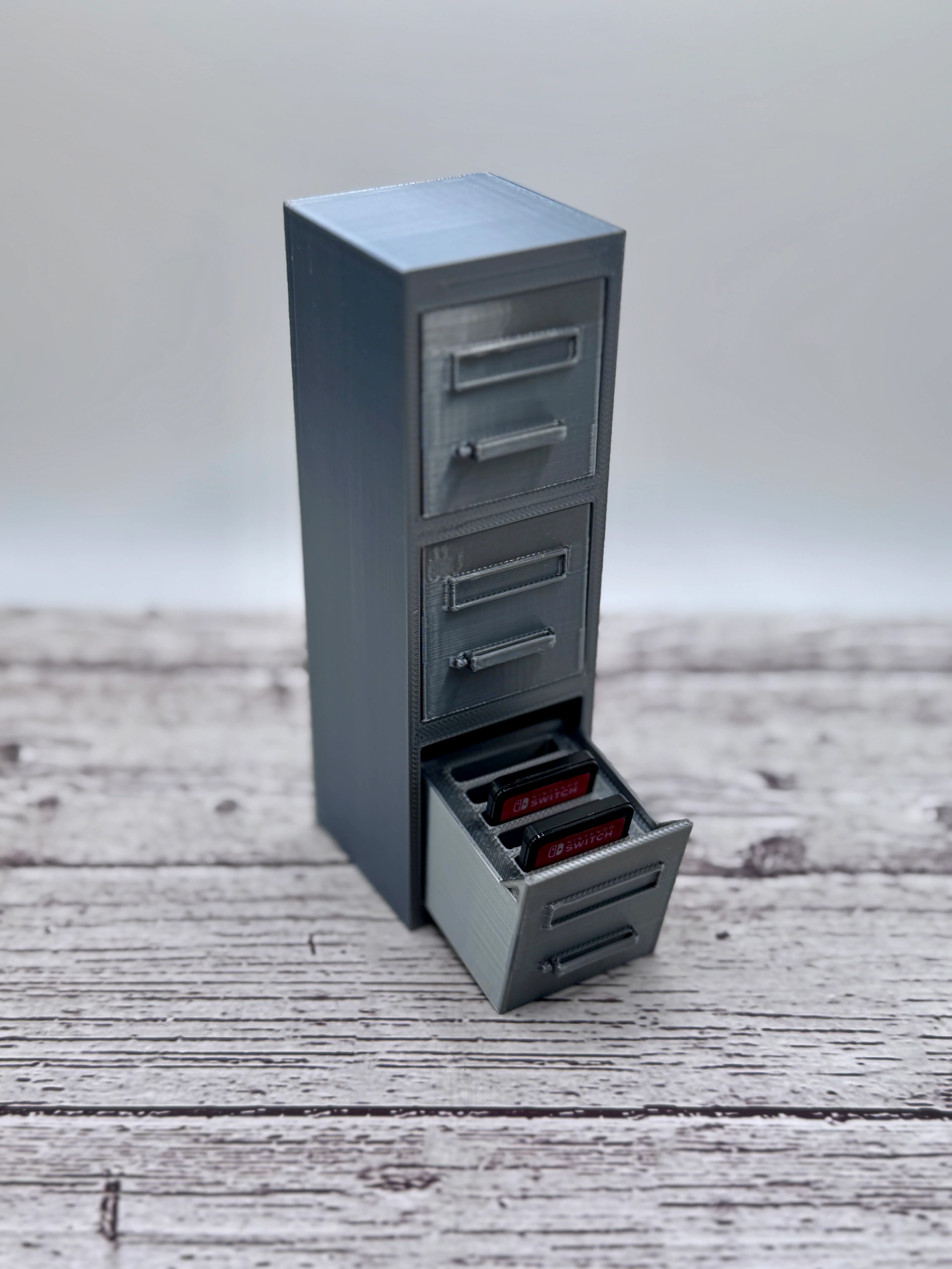 Mini Filing Cabinet 3d model
