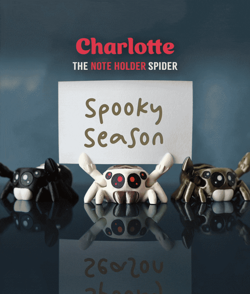 Charlotte the Jumping Spider 3d model