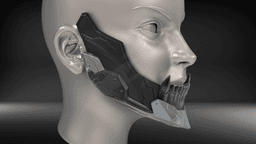 Cyborg Jaws Armor V3 3d model